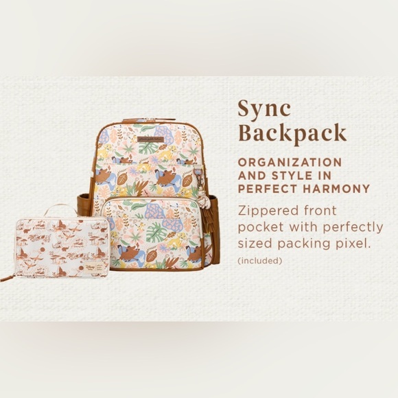 Petunia Pickle Bottom Sync Backpack - Lion king - Picture 9 of 9